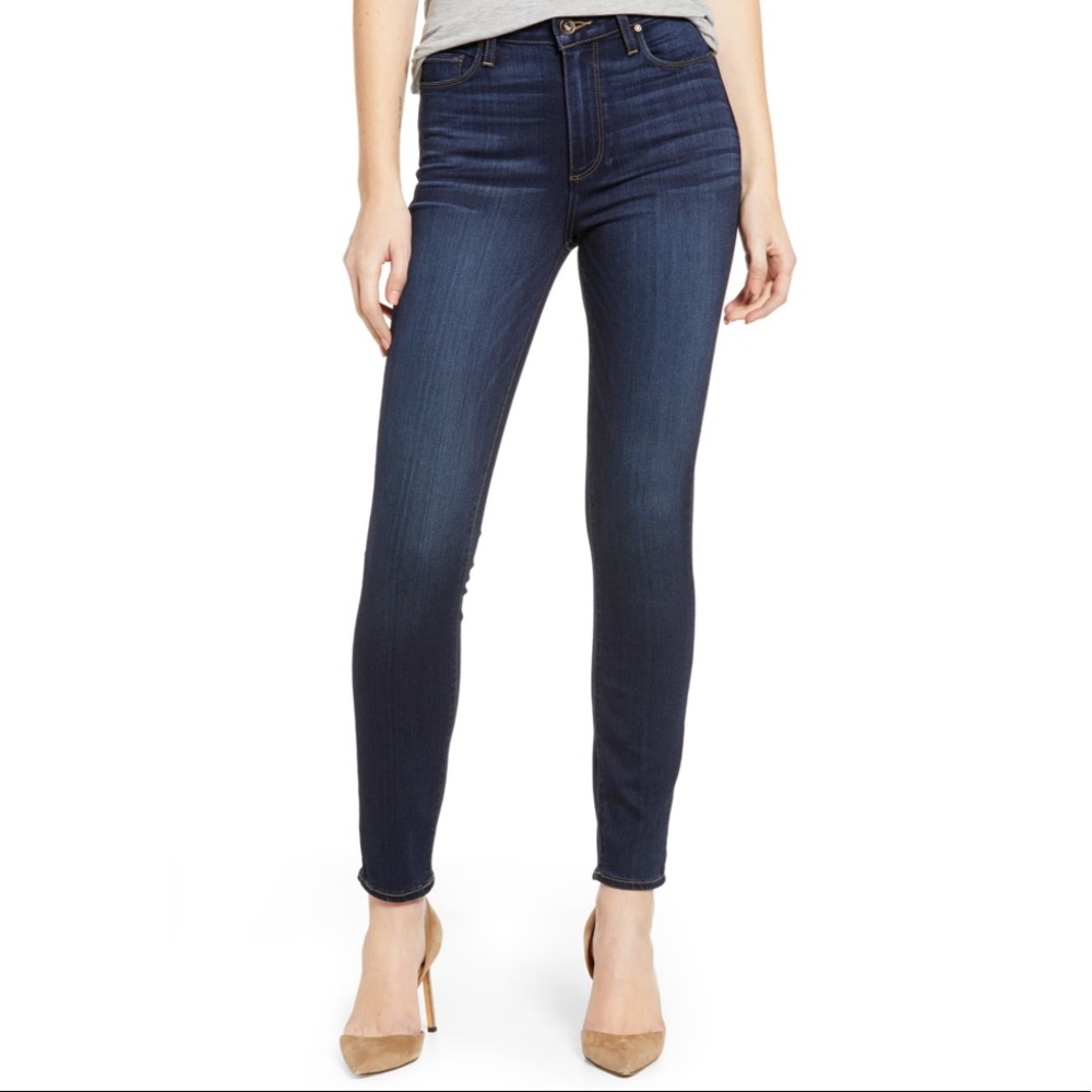 NWT PAIGE Hoxton Ankle Skinny Jeans